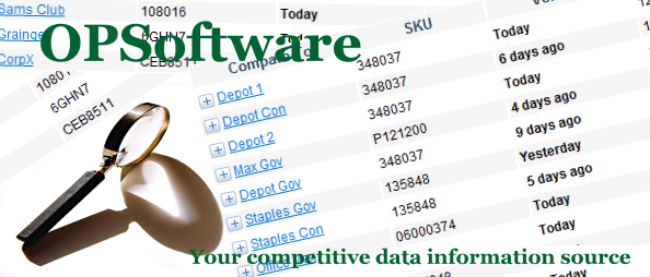 OPSoftware...Your competitive data information source